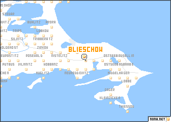 map of Blieschow