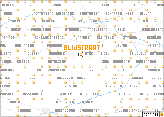 map of Blijstraat