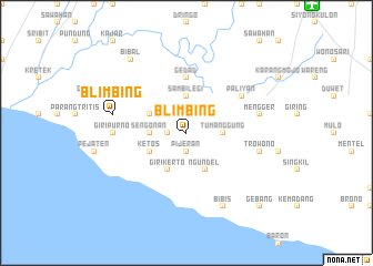 map of Blimbing