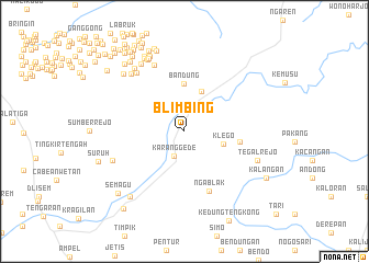 map of Blimbing