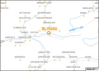 map of Blindau