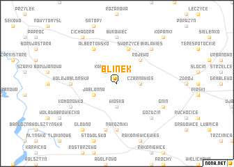 map of Blinek