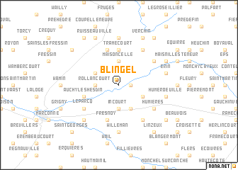 map of Blingel