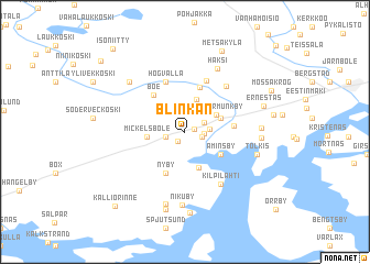 map of Blinkan