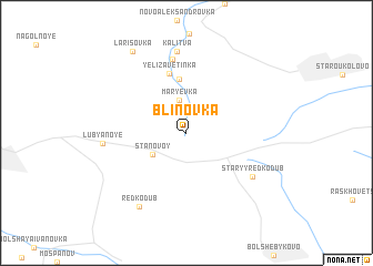 map of Blinovka