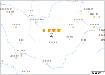 Nuro Upi Maguindanao Map Blinsong (Philippines) Map - Nona.net