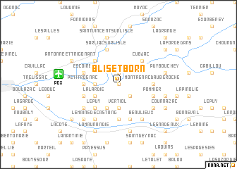 map of Blis-et-Born