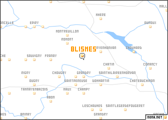 map of Blismes