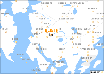 map of Blista