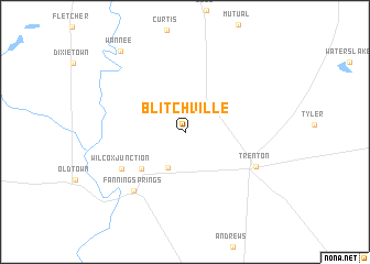 map of Blitchville