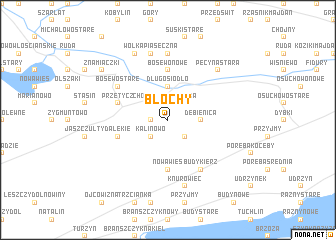 map of Blochy