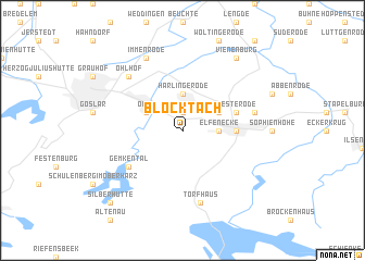 map of Blöcktach