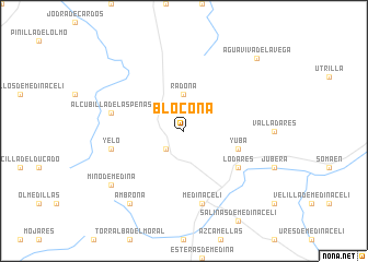 map of Blocona