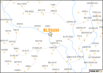 map of Bloduwi