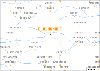 map of Bloekomhof