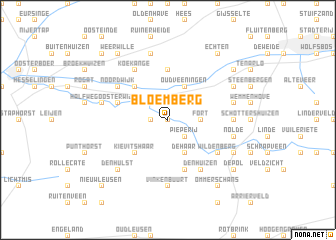 map of Bloemberg