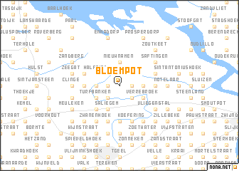 map of Bloempot