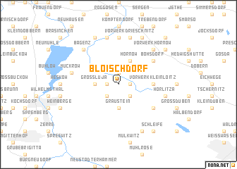 map of Bloischdorf