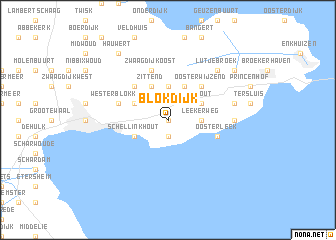 map of Blokdijk