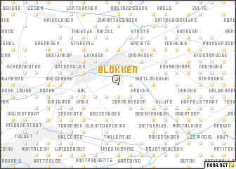 map of Blokken