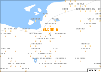 map of Blommis