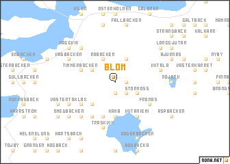 map of Blom