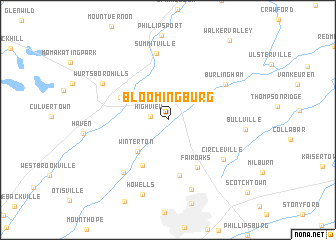 map of Bloomingburg