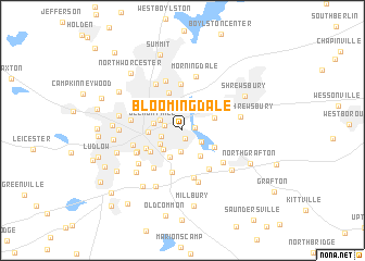 map of Bloomingdale