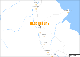 map of Bloomsbury