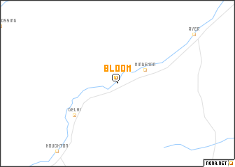 map of Bloom