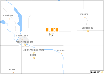 map of Bloom