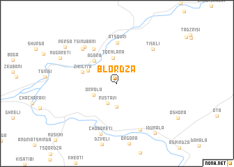 map of Blordza