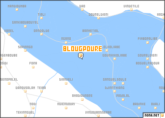 map of Bloug Pouré