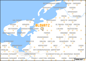 map of Blowatz