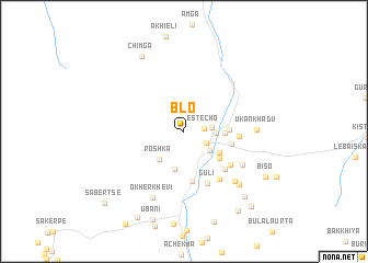 map of Blo