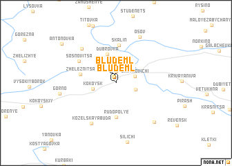 map of Bludemlʼ