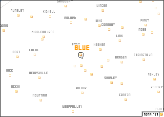 map of Blue