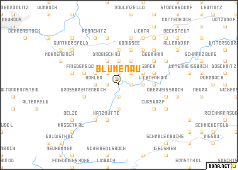 map of Blumenau