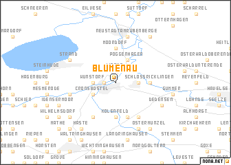 map of Blumenau