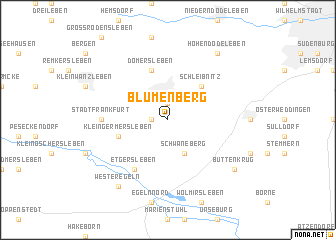 map of Blumenberg