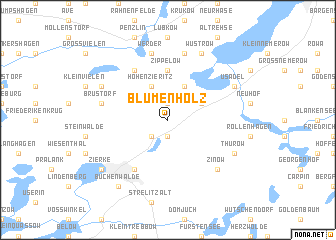 map of Blumenholz