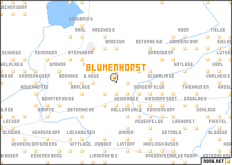 map of Blumenhorst