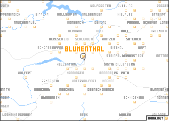 map of Blumenthal