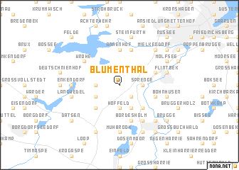 map of Blumenthal