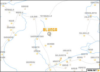 map of Blunga