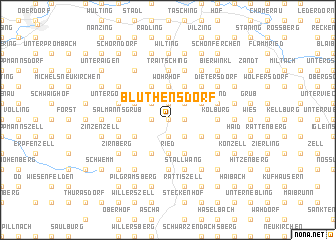 map of Blüthensdorf