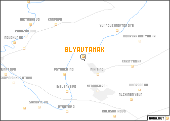 map of Blyavtamak