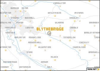 map of Blythebridge