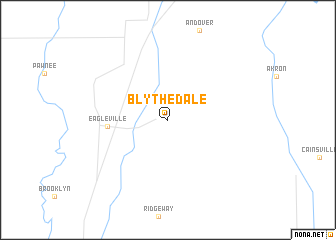 map of Blythedale