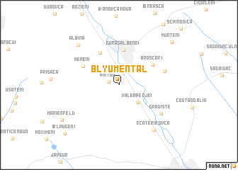 map of (( Blyumentalʼ ))